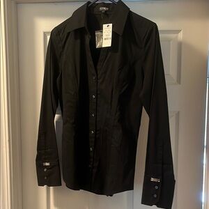 Express Black Dress Shirt